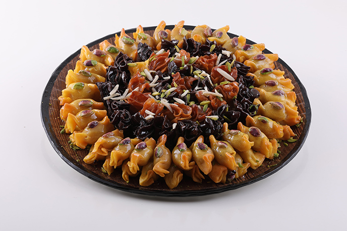 شیرینی باقلوا گرد کاکائویی